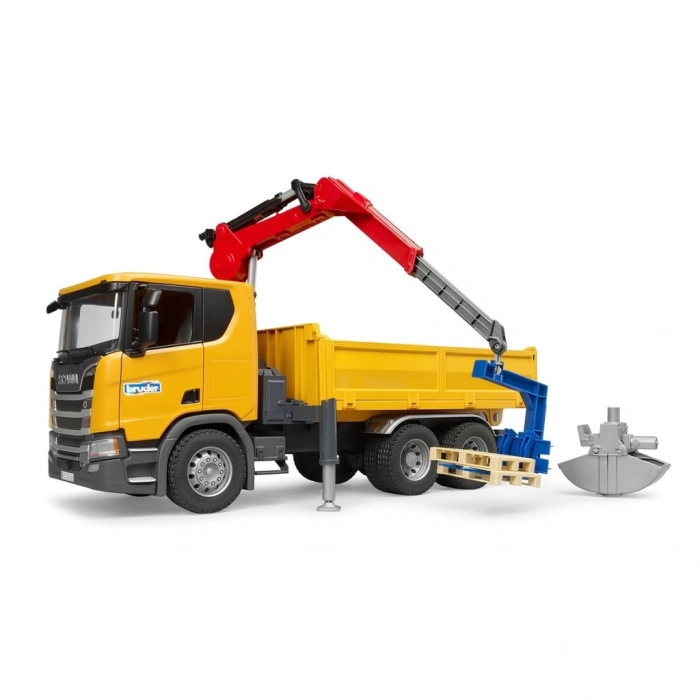 Scania 560R Vinçli Şantiye Kamyonu BR03551