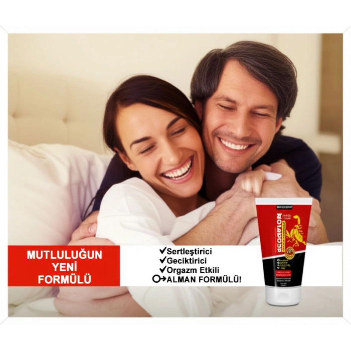 Scorpion Cream: Erkeklere Özel Krem 50 ml