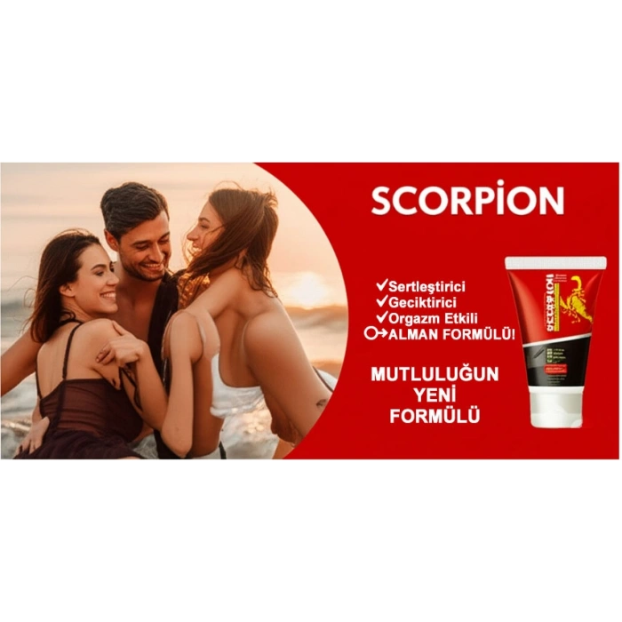 Scorpion Cream: Erkeklere Özel Krem 50 ml