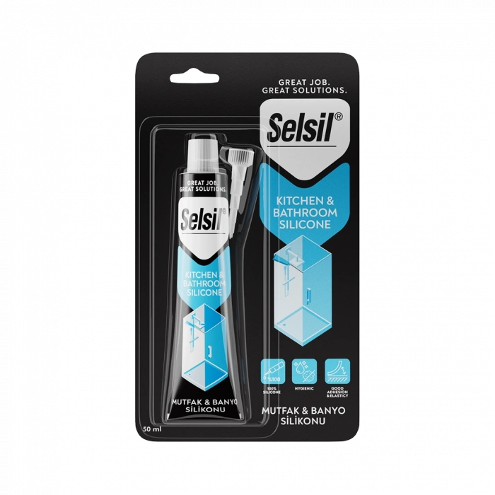 Şeffaf Tüp Silikon 50 ml