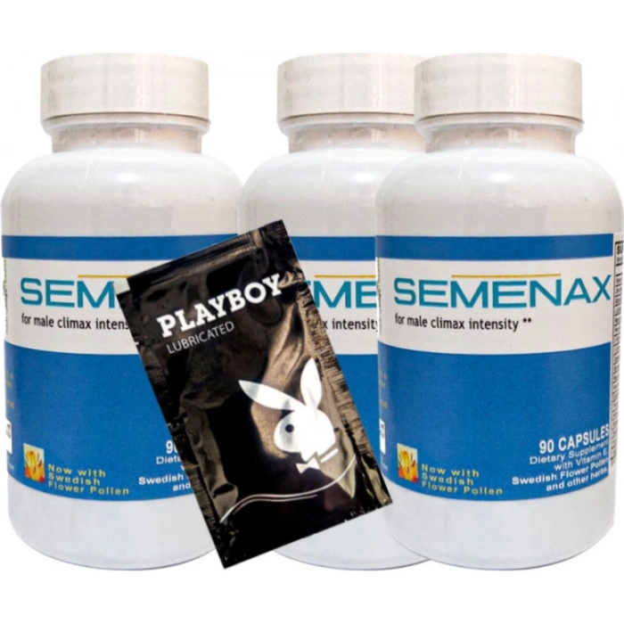 Semenax Erkeklere Özel 90lı x 3 adet + Jel