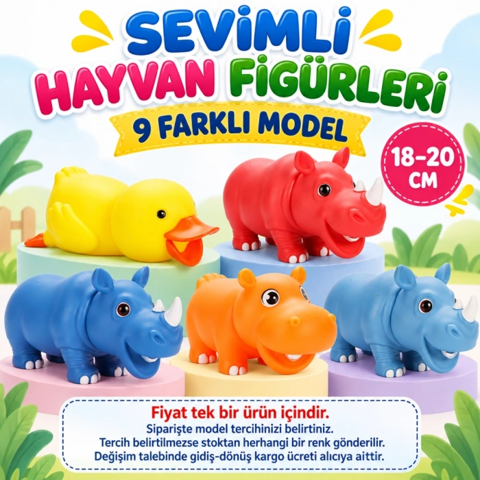 Sesli Çığlık Atan Hayvanlar(adet fiyatıdır)