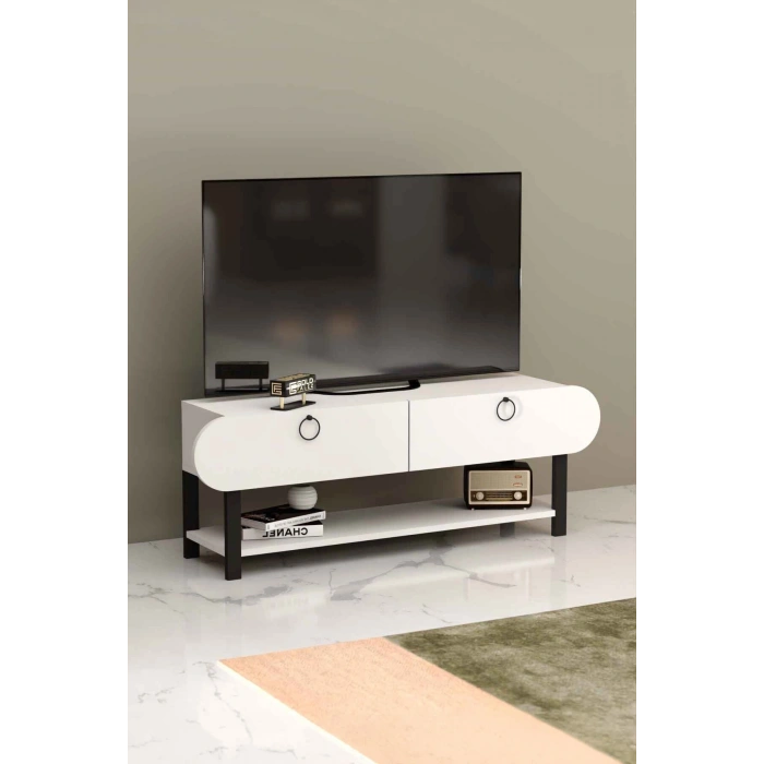 Setro TV Ünitesi Beyaz 110 cm