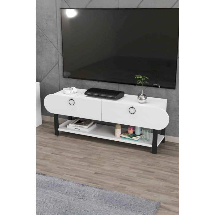 Setro TV Ünitesi Beyaz 110 cm