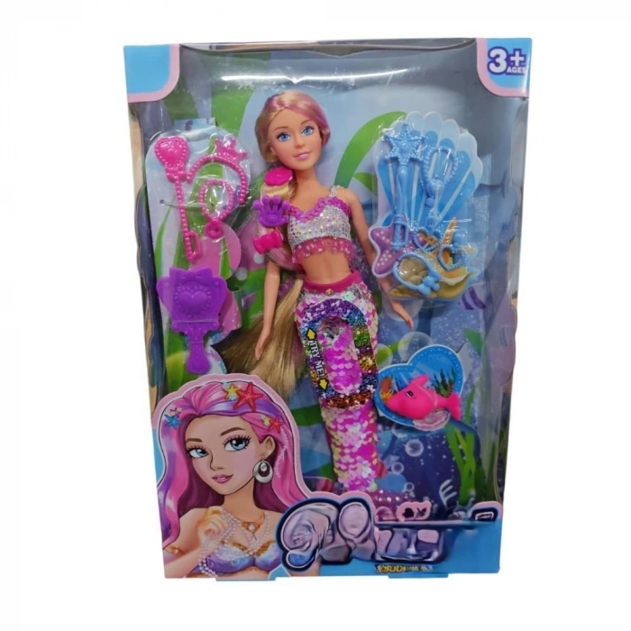 SH40687 KUT.MERMAİD DENİZ KIZI BEBEK 29CM