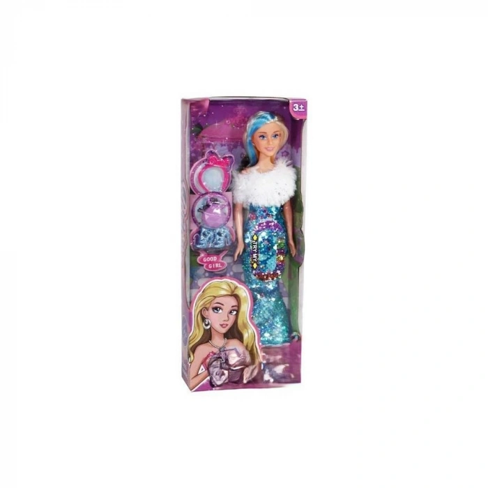 SH40688 KUT.PRİNCESS PULLU KIYAFET BEBEK
