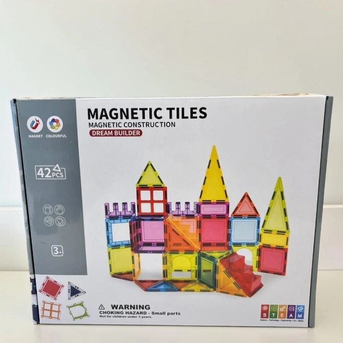 SH40761 42 PARÇA MAGNET STANDART SERİ RENKLİ BLOK