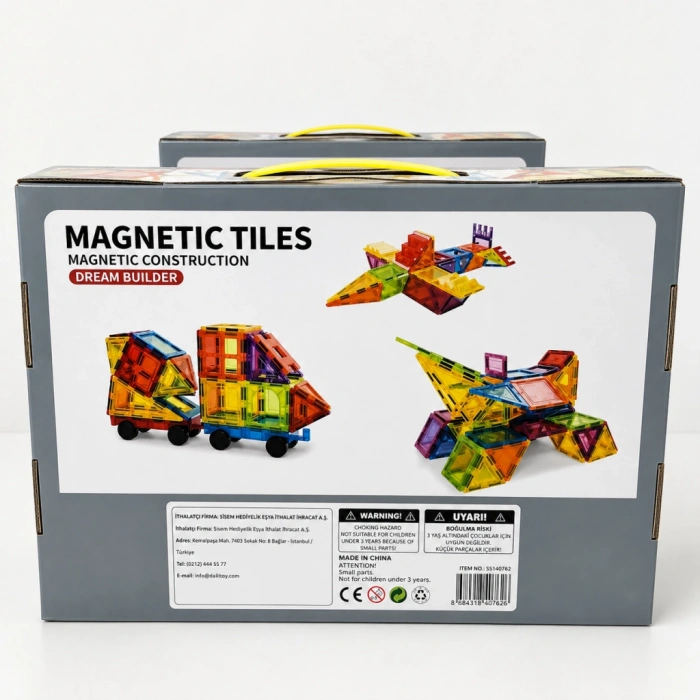 SH40762 85 PARÇA MAGNET STAN. SERİ RENKLİ BLOK