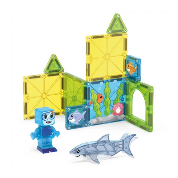 Shark Dive Manyetik Bloklar 13 Parça