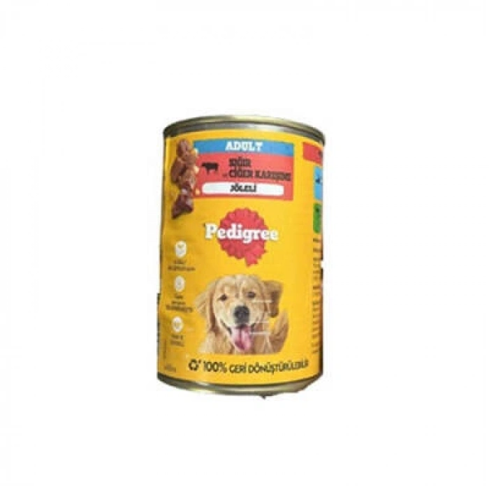 Sığır Etli Yetişkin Köpek Konservesi 6 Adet 400 Gr