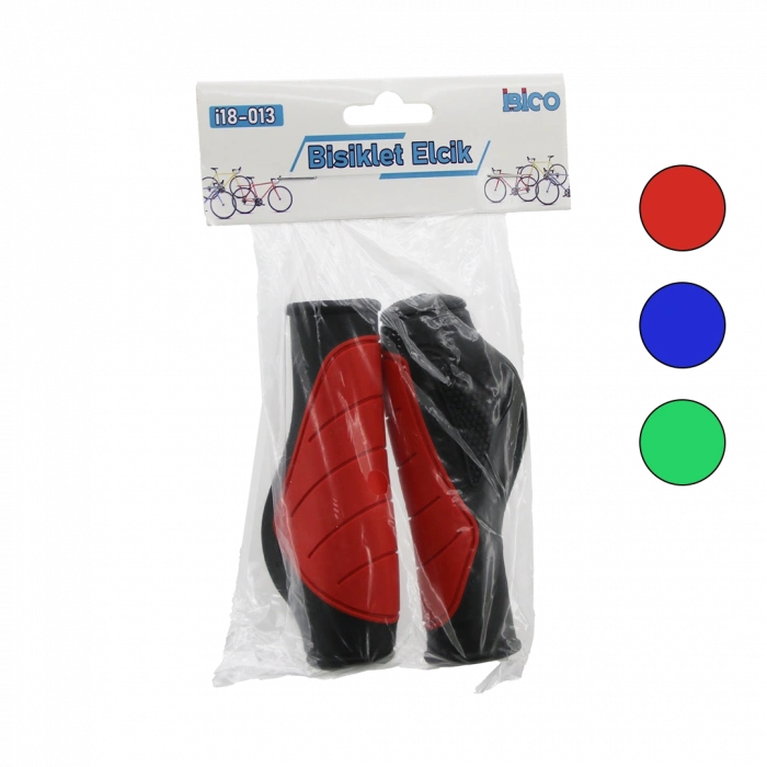 Silikon Bisiklet Elcik 2li Set - Renkli