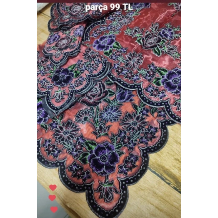 Sim baskılı 16 parça salon takımı