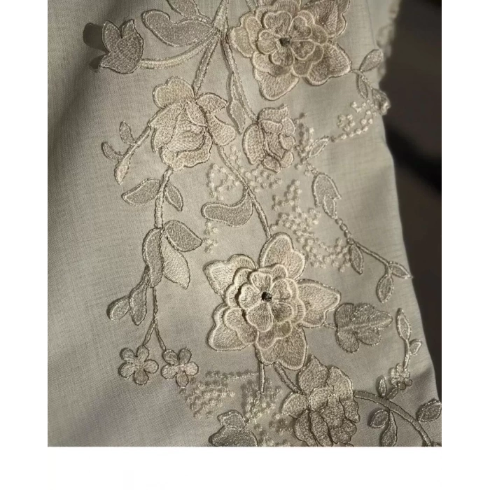 Simella Altın Simli 50x140 cm İşlemeli Masa Runneri Şık Masa Dekoru