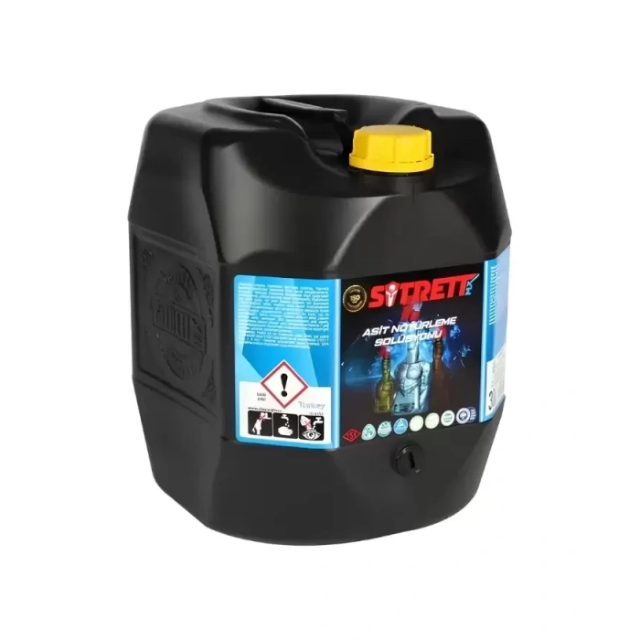 SİTRETT MX Asit Nötrleme Solüsyonu Endüstriyel 20 Kg.