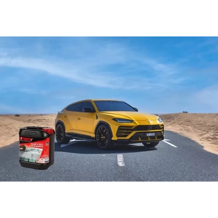 SİTRETT MX  Cilalı Boya Korumalı Oto Şampuanı Endüstriyel + 5 Kg
