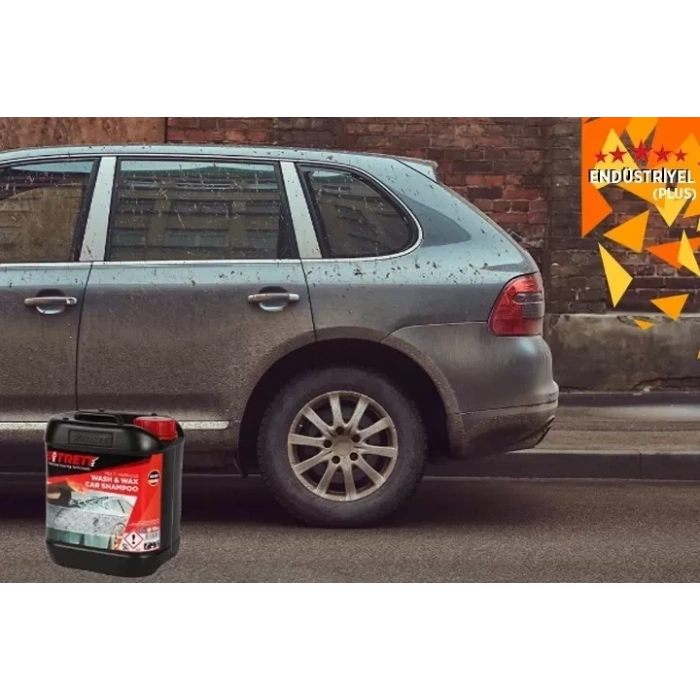 SİTRETT MX  Cilalı Boya Korumalı Oto Şampuanı Endüstriyel + 5 Kg