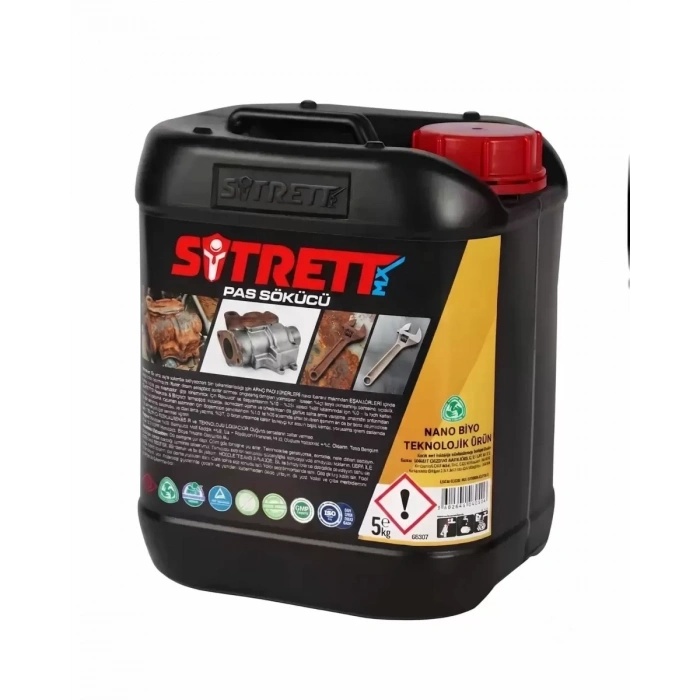 SİTRETT MX Pas Sökücü Asidik Endüstriyel 5 Kg