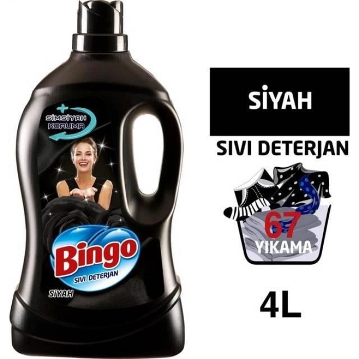 Sıvı Çamaşır Siyah  4Lt 1 Adet