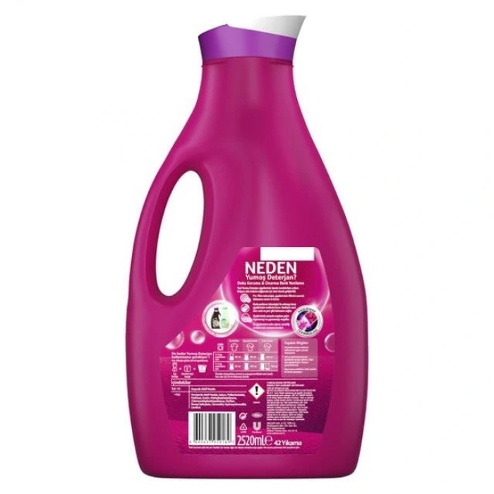 Sıvı Deterjan 2520 ML Renkliler 1 Adet
