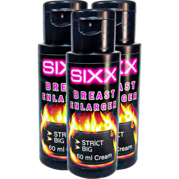 Sıxx 3 Adet Kremenıargement Breastcream 60 ml