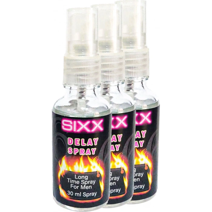 Sıxx 3 Adet Longdeıay 30 ml Timesprey Erkekler Için