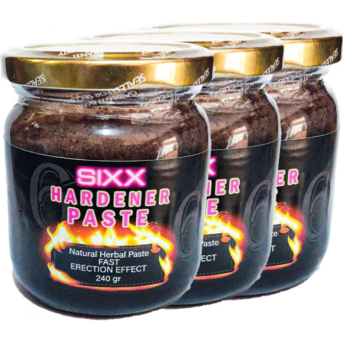 Sıxx 3 Adet Paste Erkeklere Ekstradestek Özel Performansmacun 240 gr