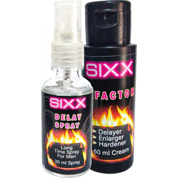 Sıxx 3x Etkişekillenme Kremi + 30 ml Delaysprey
