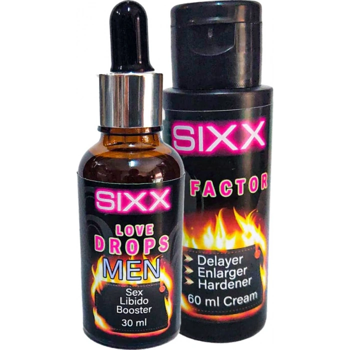 Sıxx 3x Etkişekillenme Kremi + 30 ml Extradestek Erkekdamla