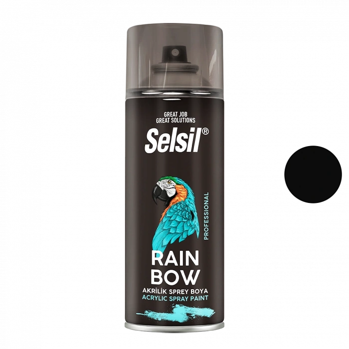Siyah Mat Sprey Boya 400ML