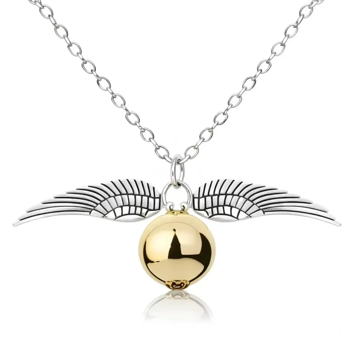 Snitch Golden Harry Potter Unisex Kolye