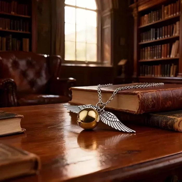 Snitch Golden Harry Potter Unisex Kolye