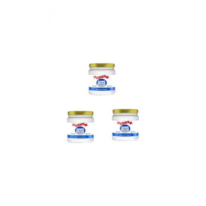 Snow Kitten Krem Menthol Balm Mucize Krem 50 M x 3 Adet