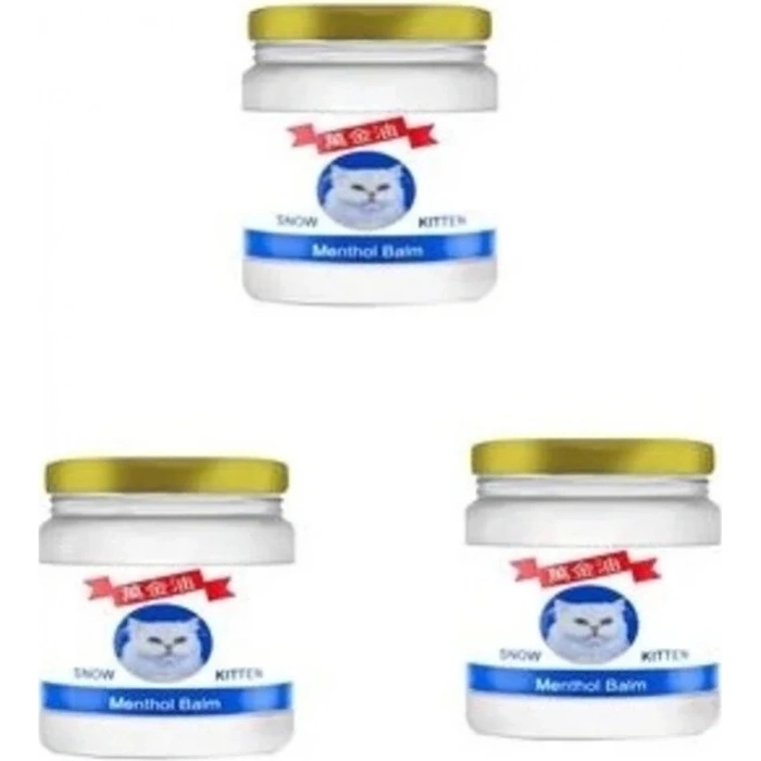 Snow Kitten Krem Muzice Menthol Balm Krem 50 ml x 3 Adet