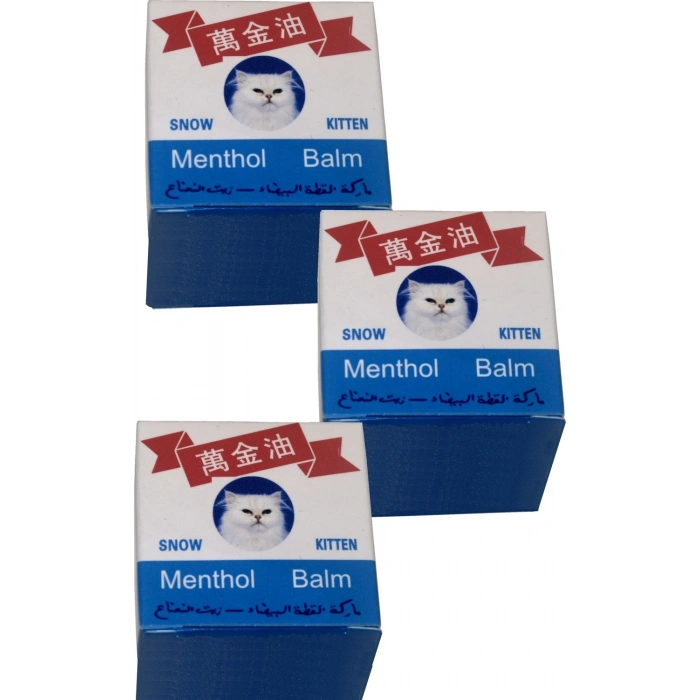 Snow Kitten Menthol Balm 50 gr 3 Adet