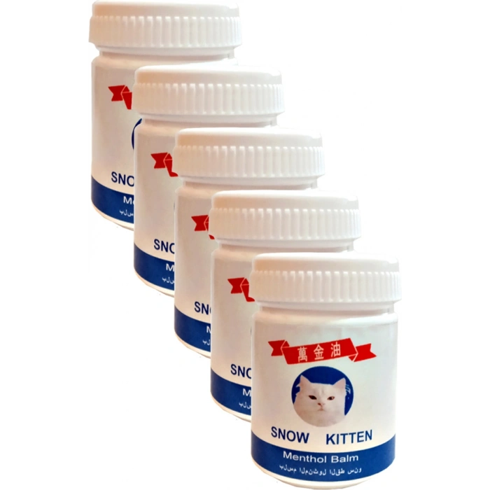 Snow Kitten Menthol Balm 50 ml x 5 Adet