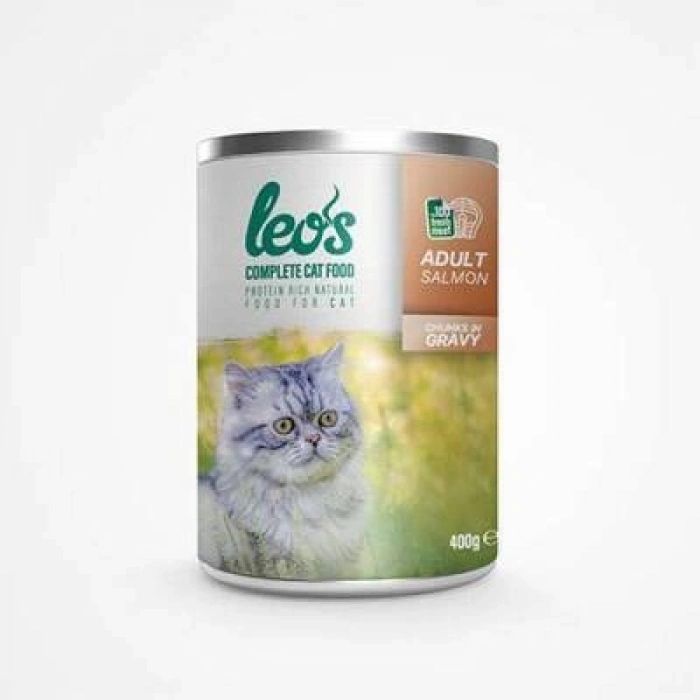 Somon Parça Etli Soslu Yetişkin Kedi Konservesi 400 Gr