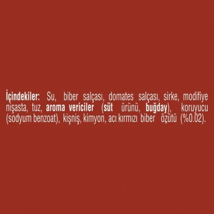 Sos Acı 265gr. 67239841 1 Adet