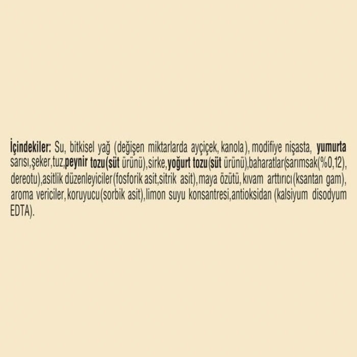 Sos Ranch 245gr 1 Adet