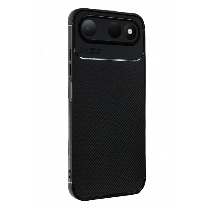 Tecno Spark 50 5G Auto Focus Karbon Kapak - Siyah