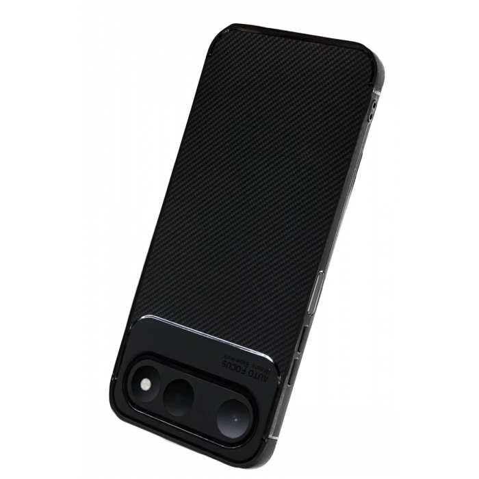 Tecno Spark 50 5G Auto Focus Karbon Kapak - Siyah