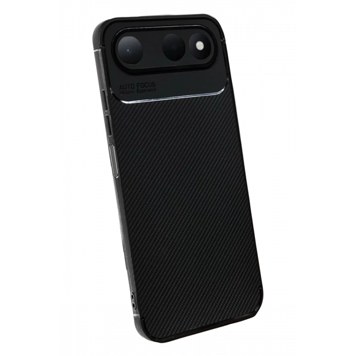 Tecno Spark 50 5G Auto Focus Karbon Kapak - Siyah