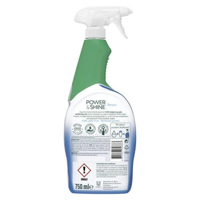 Sprey 750 ML Power & Shine Banyo 1 Adet