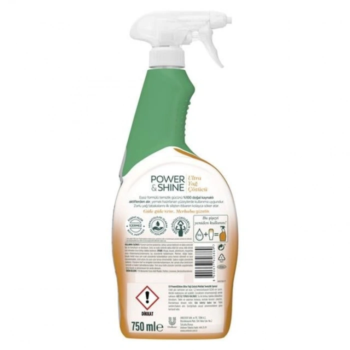 Sprey 750 ML Power & Shine Mutfak 1 Adet
