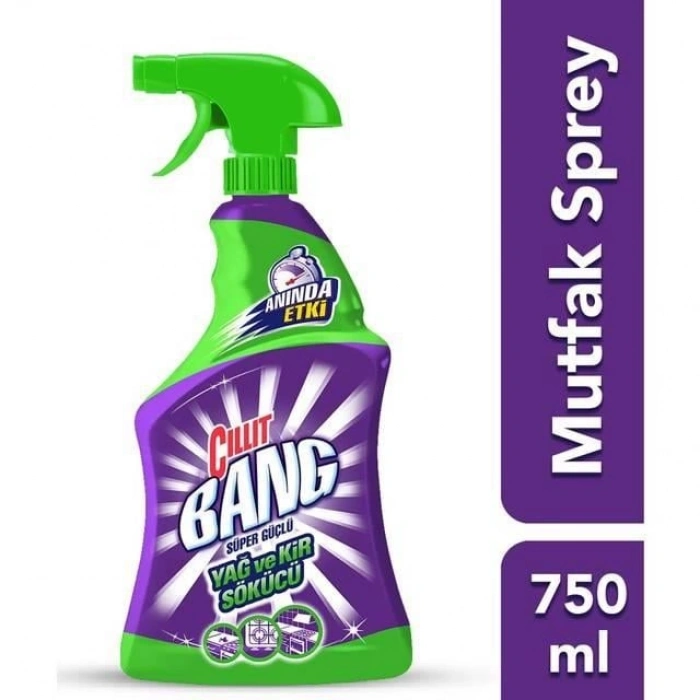 Sprey Yağ Çözücü 750ml 1 Adet