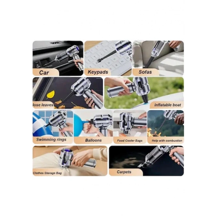 ST-6697A Plus Kablosuz El Süpürgesi (Brushless Motor)