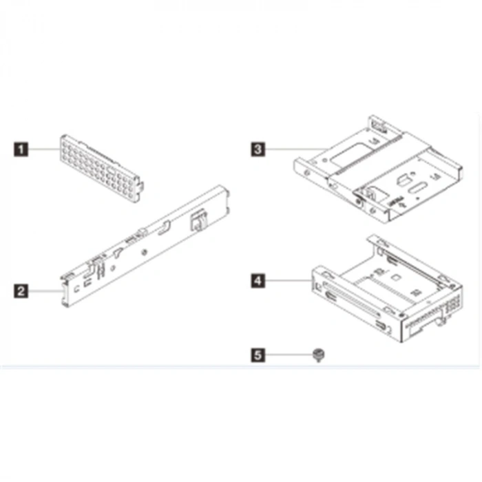 ST45 V3 1x3.5 HDD + ODD Cage Kit 4XF7A96626
