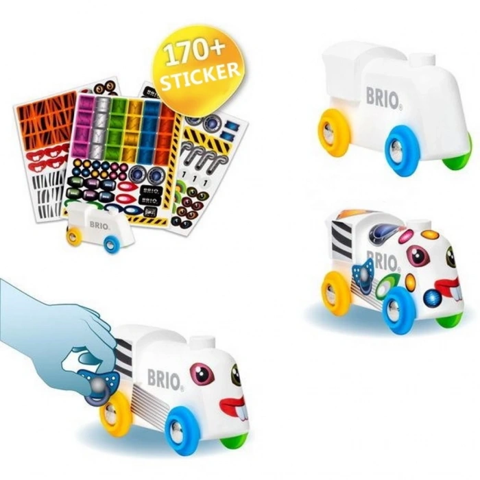 Sticker Yapıştırmalı Tren 33979