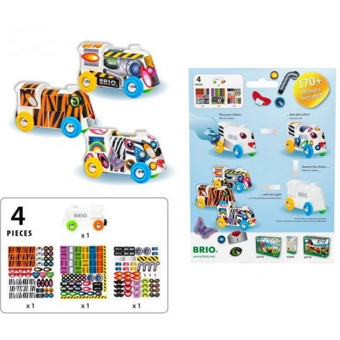 Sticker Yapıştırmalı Tren 33979