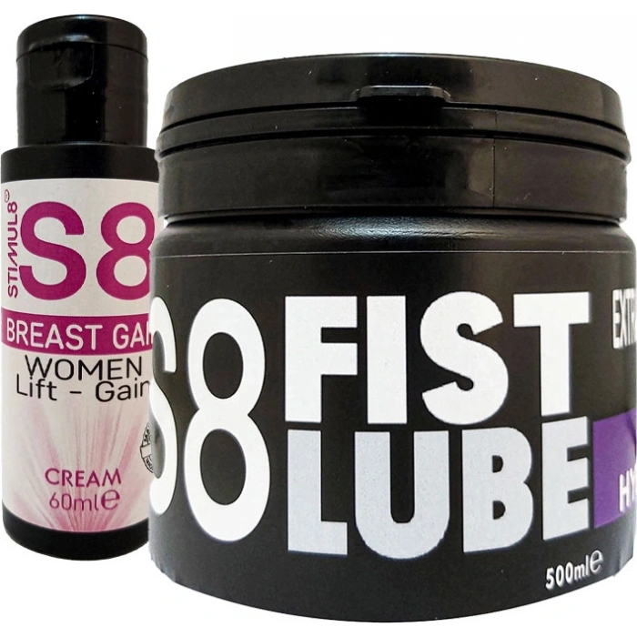 Stimul8 Breast Lift Gain Krem 60 ml + Lubrikant Jel 500 ml