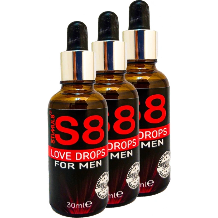 Stimul8 Erkeklere Özel Damla 30 ml x 3 adet